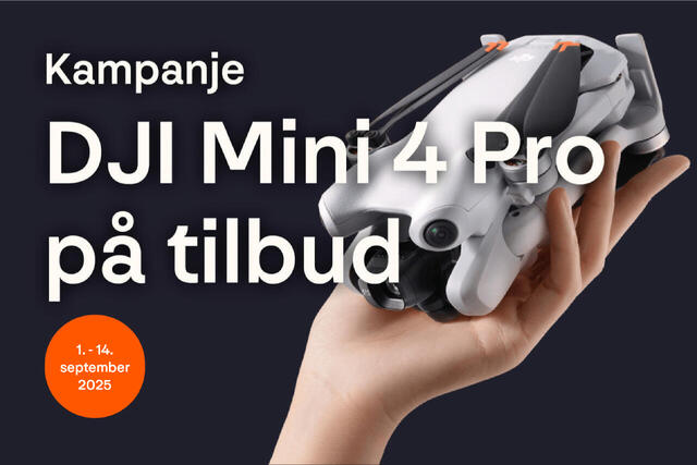 Kampanje på DJI Mini 4 Pro